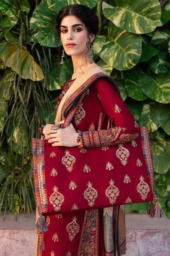 Jazmin | Dastaan Luxury Winter 23 | DW23-D1 - by - Libasekhas UK - Registered Vendor of : Jazmin - 100% Original Designer Dresss