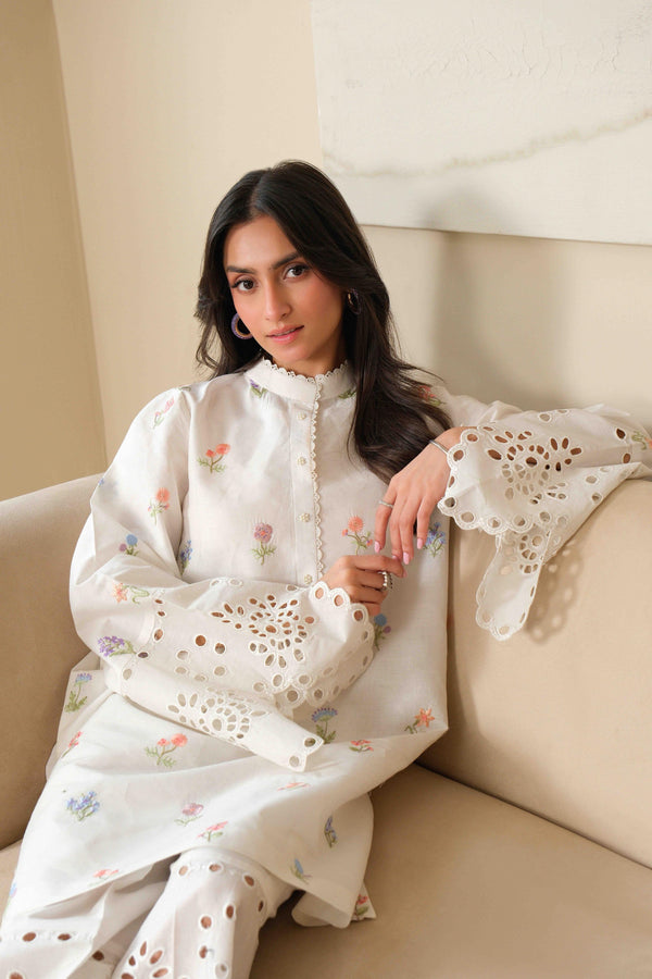Noor by Saadia Asad | Noor Pret 25 | D7 - Pristine Flora - by Libasekhas UK - Registered Vendor of : Noor by Saadia Asad - 100% Original Designer Dress