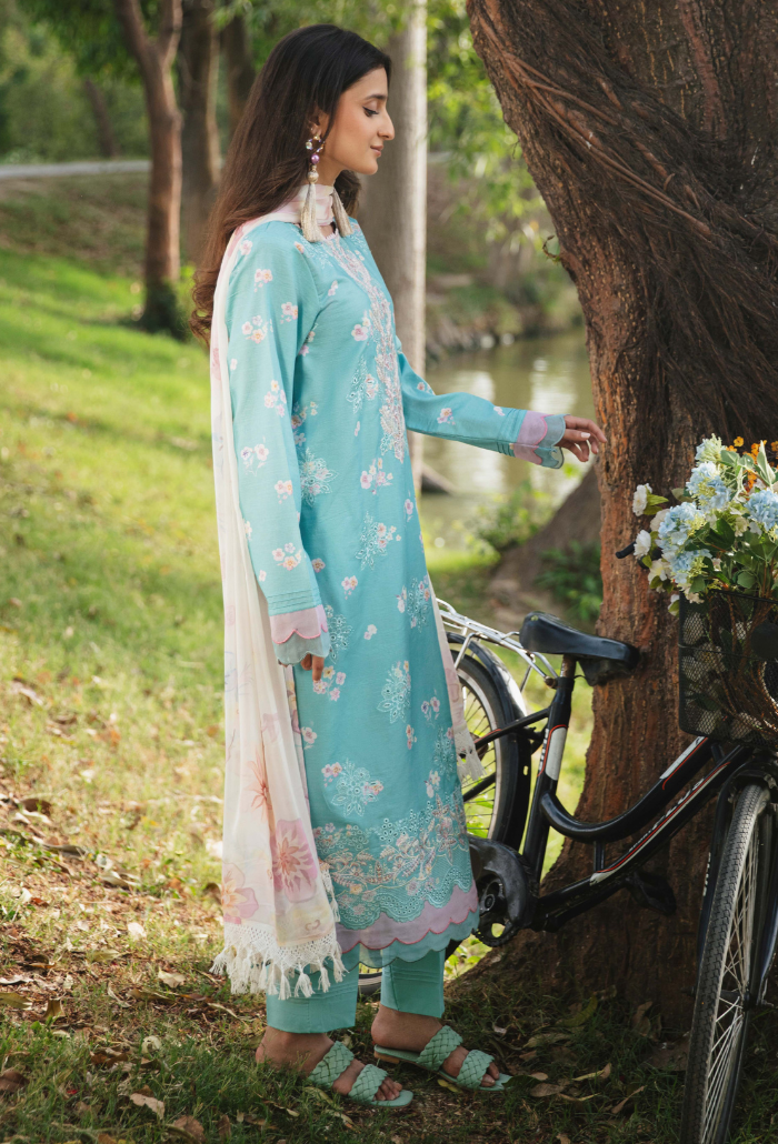 Hum Dum | Summer Breeze 25 | D06 - by - Libasekhas UK - Registered Vendor of : Hum Dum - 100% Original Designer Dresss