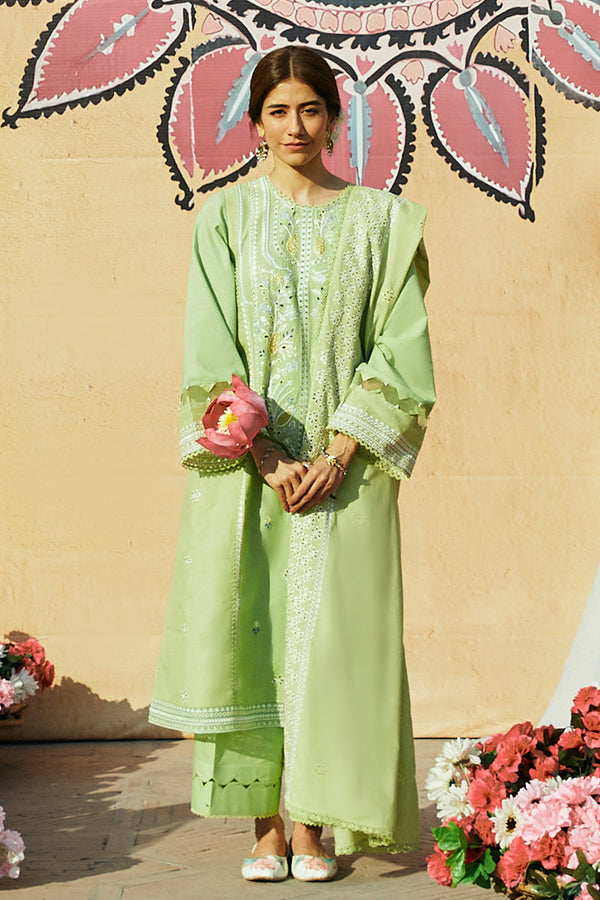 Cross Stitch | Premium Lawn 24 | GARDEN GRACE - by - Libasekhas UK - Registered Vendor of : Cross Stitch - 100% Original Designer Dresss