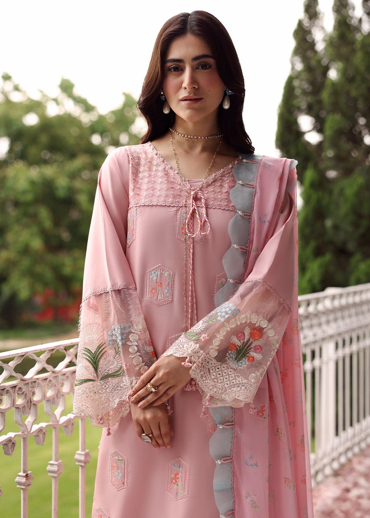 Sardinia | Embroidered Lawn Edit 26 | Rose Ridge - by Libasekhas UK - Registered Vendor of : Sardinia - 100% Original Designer Dress