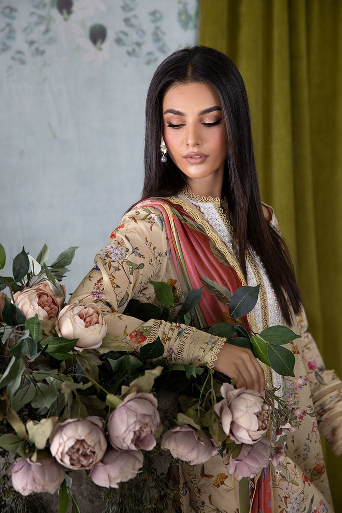Sobia Nazir | Vital Lawn 25 | 3A - by - Libasekhas UK - Registered Vendor of : Sobia Nazir - 100% Original Designer Dresss