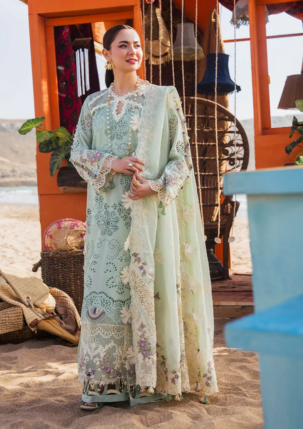 Elaf Premium | Hai Kuch Festive Lawn 24 | EHK-03A Mehrma - by - Libasekhas UK - Registered Vendor of : Elaf Premium - 100% Original Designer Dresss