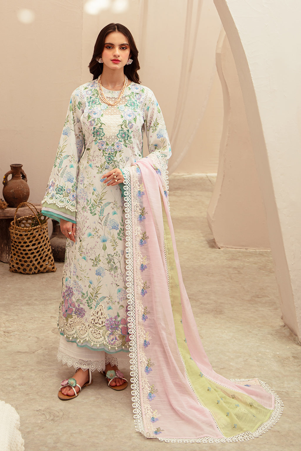 AJR Couture | Alif Affordable Lawn 24 | GLEAM - by - Libasekhas UK - Registered Vendor of : AJR Couture - 100% Original Designer Dresss