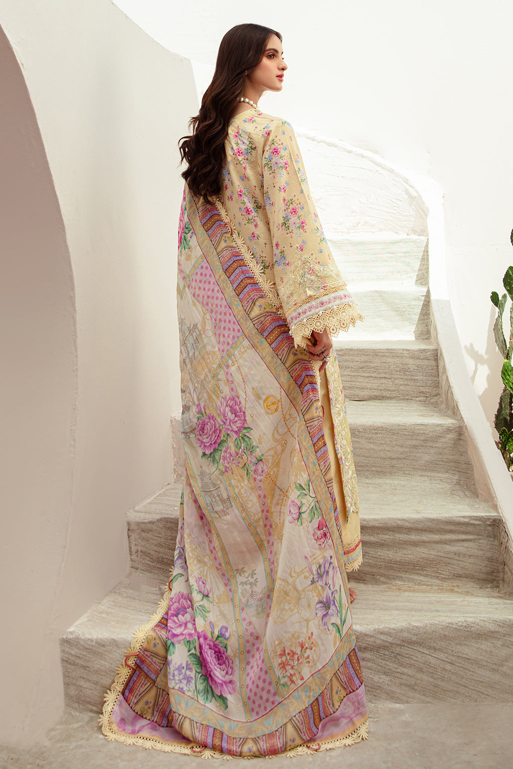 AJR Couture | Alif Affordable Lawn 24 | SUNNY DELIGHT - by - Libasekhas UK - Registered Vendor of : AJR Couture - 100% Original Designer Dresss