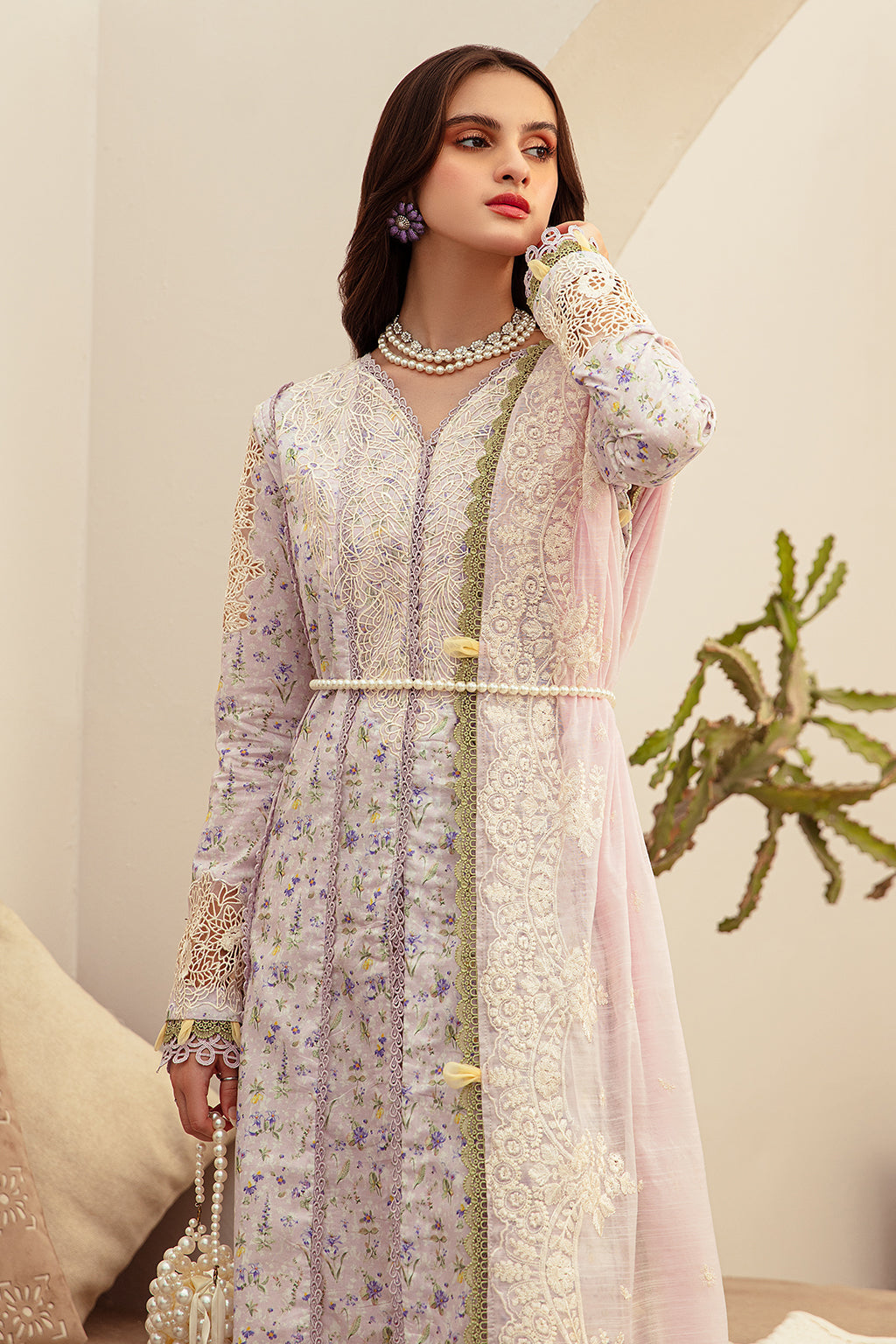 AJR Couture | Alif Affordable Lawn 24 | ARIA - by - Libasekhas UK - Registered Vendor of : AJR Couture - 100% Original Designer Dresss