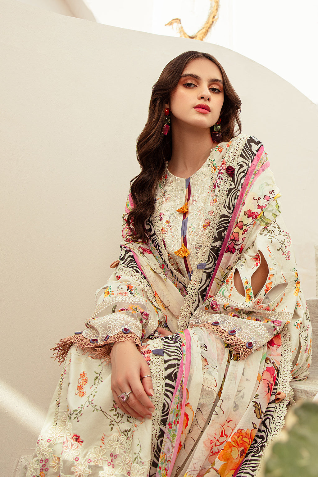 AJR Couture | Alif Affordable Lawn 24 | GARDIAN - by - Libasekhas UK - Registered Vendor of : AJR Couture - 100% Original Designer Dresss
