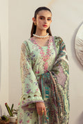 AJR Couture | Alif Affordable Lawn 24 | MINT MAGIC - by - Libasekhas UK - Registered Vendor of : AJR Couture - 100% Original Designer Dresss