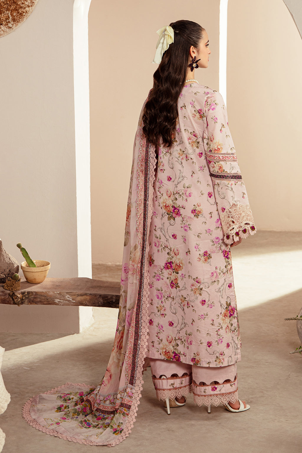 AJR Couture | Alif Affordable Lawn 24 | ROSELLA - by - Libasekhas UK - Registered Vendor of : AJR Couture - 100% Original Designer Dresss