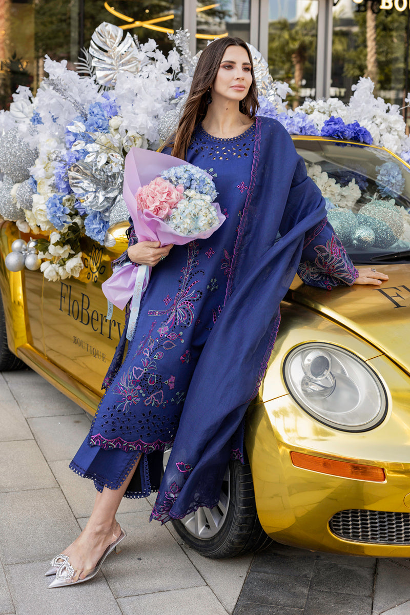 Rangrasiya | Carnation Summer Edit 25 | Aqua - by - Libasekhas UK - Registered Vendor of : Rangrasiya - 100% Original Designer Dresss