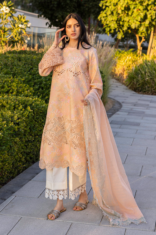 Rangrasiya | Carnation Summer Edit 25 | Zinnia - by - Libasekhas UK - Registered Vendor of : Rangrasiya - 100% Original Designer Dresss