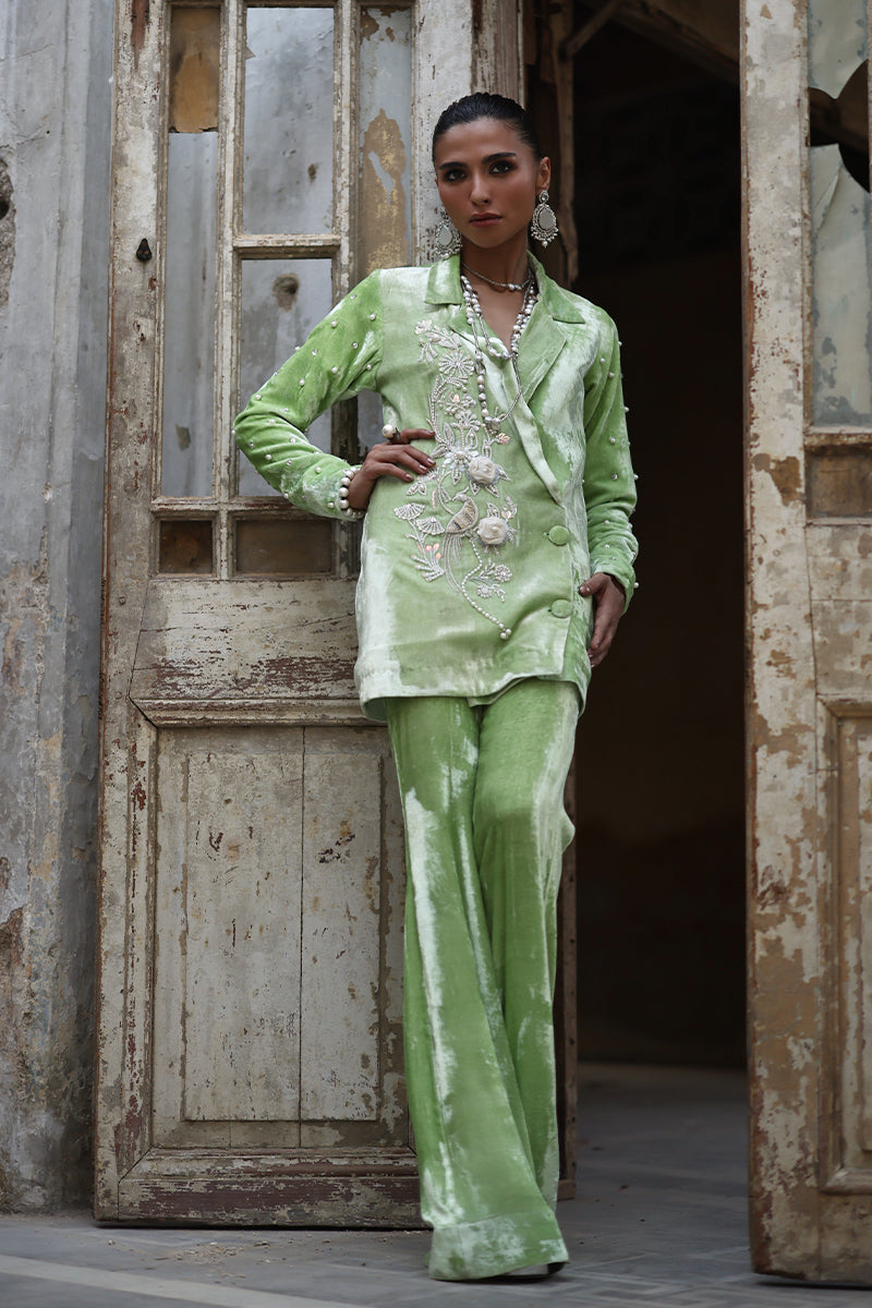 Wardha Saleem | Pure Velvet 25 | Koa - by Libasekhas UK - Registered Vendor of : Wardha Saleem - 100% Original Designer Dress