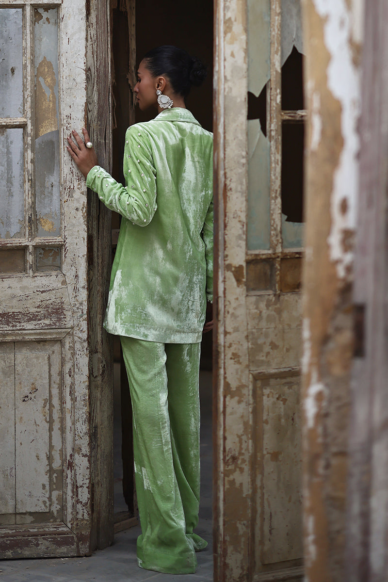 Wardha Saleem | Pure Velvet 25 | Koa - by Libasekhas UK - Registered Vendor of : Wardha Saleem - 100% Original Designer Dress
