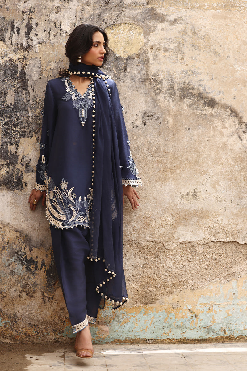 Wardha Saleem | Zimal Luxury Eid Edit 26 | Neelam - by Libasekhas UK - Registered Vendor of : Wardha Saleem - 100% Original Designer Dress