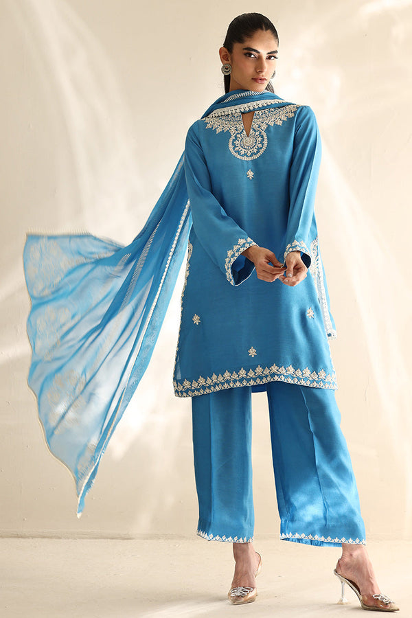 Sana Abbas | Mor Luxe | SKYLINE - by Libasekhas UK - Registered Vendor of : Sana Abbas - 100% Original Designer Dress