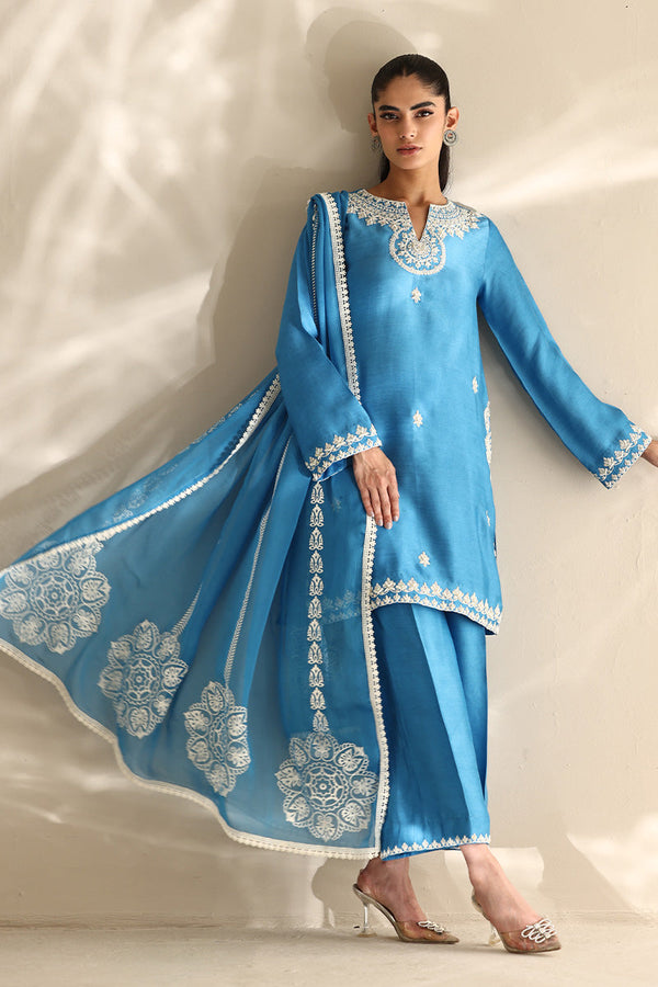 Sana Abbas | Mor Luxe | SKYLINE - by Libasekhas UK - Registered Vendor of : Sana Abbas - 100% Original Designer Dress