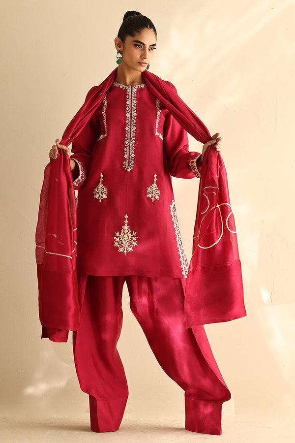 Sana Abbas | Mor Luxe | CHERRY BLOSSOM - by Libasekhas UK - Registered Vendor of : Sana Abbas - 100% Original Designer Dress