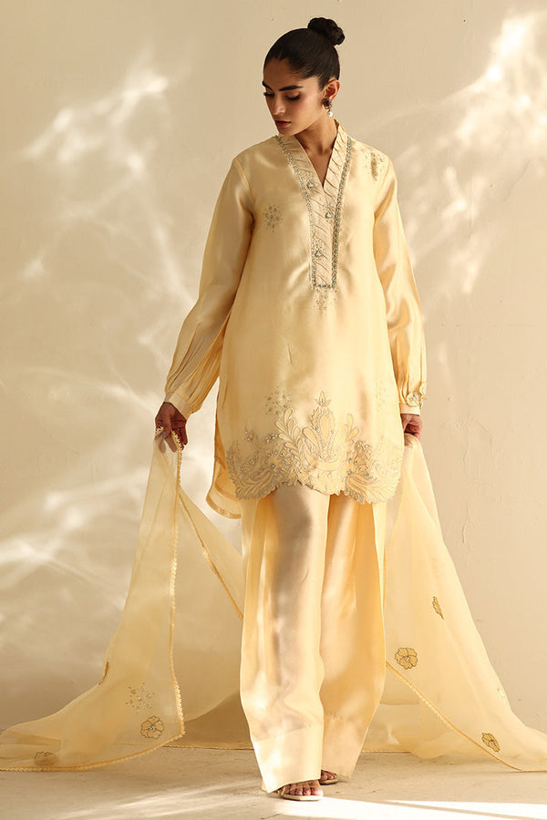 Sana Abbas | Mor Luxe | BUTTER CUP - by Libasekhas UK - Registered Vendor of : Sana Abbas - 100% Original Designer Dress