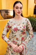 Farasha | Printed Essentials | Ivory Dusk - by - Libasekhas UK - Registered Vendor of : Farasha - 100% Original Designer Dresss