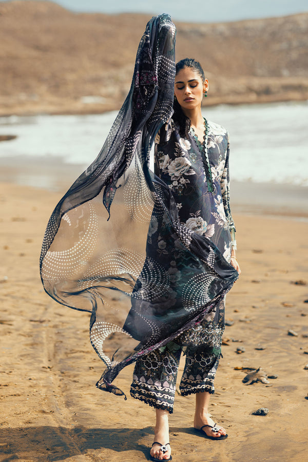 Nureh | Gardenia Lawn 24 | N-04 - by - Libasekhas UK - Registered Vendor of : Nureh - 100% Original Designer Dresss