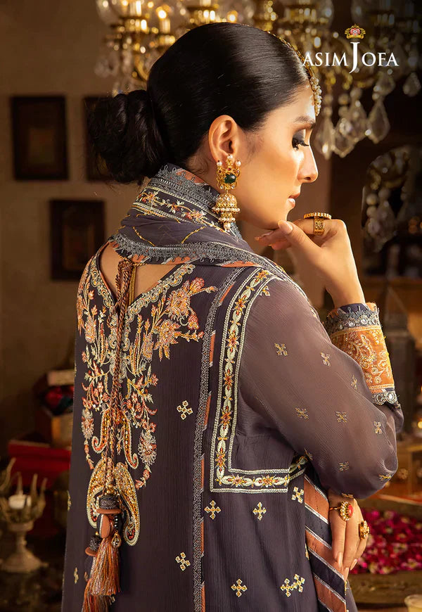 Asim Jofa | Velvet Festive 23 | AJVF-04 - by - Libasekhas UK - Registered Vendor of : Asim Jofa - 100% Original Designer Dresss