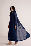 Farasha | Chiffon Essentials 26 | Sapphire Muse - by Libasekhas UK - Registered Vendor of : Farasha - 100% Original Designer Dress