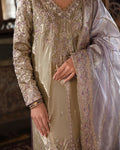 Mushq | Sunehri Lama Silk | Zyva - by Libasekhas UK - Registered Vendor of : Mushq - 100% Original Designer Dress