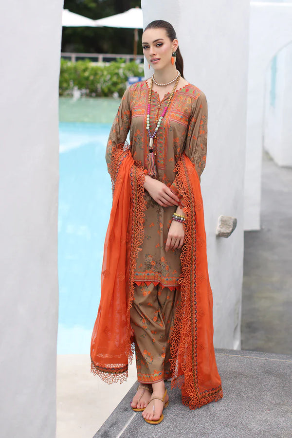 Charizma | Print Melody | PM4-11 - by - Libasekhas UK - Registered Vendor of : Charizma - 100% Original Designer Dresss