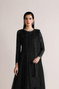Farasha | Chiffon Essentials 26 | Black Dahlia - by Libasekhas UK - Registered Vendor of : Farasha - 100% Original Designer Dress