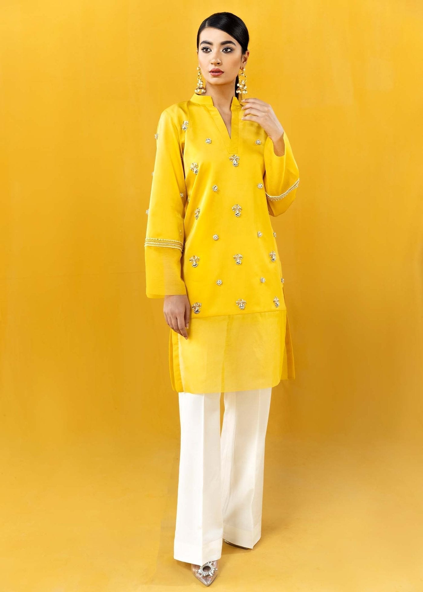 Hana | Vibrant Beyond | Aurora-VB-1006 - by - Libasekhas UK - Registered Vendor of : Hana - 100% Original Designer Dresss