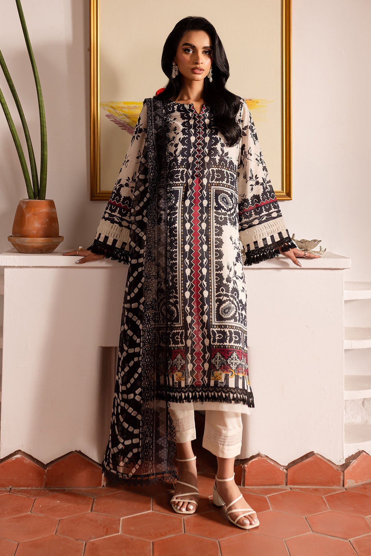 Nureh | Printed lawn 25 | SP-135 - by - Libasekhas UK - Registered Vendor of : Nureh - 100% Original Designer Dresss