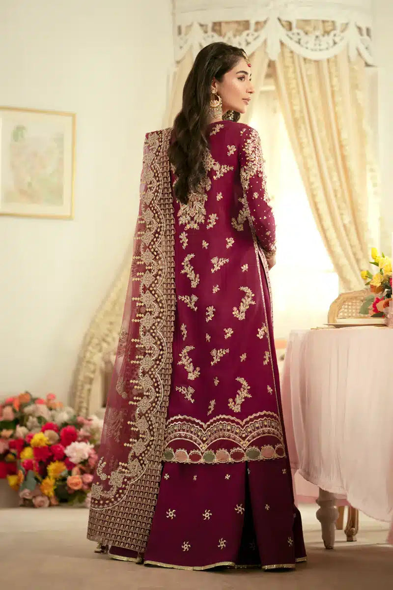 Qalamkar | Dilnaz Wedding Formals | DN-07 ALEENA - by - Libasekhas UK - Registered Vendor of : Qalamkar - 100% Original Designer Dresss