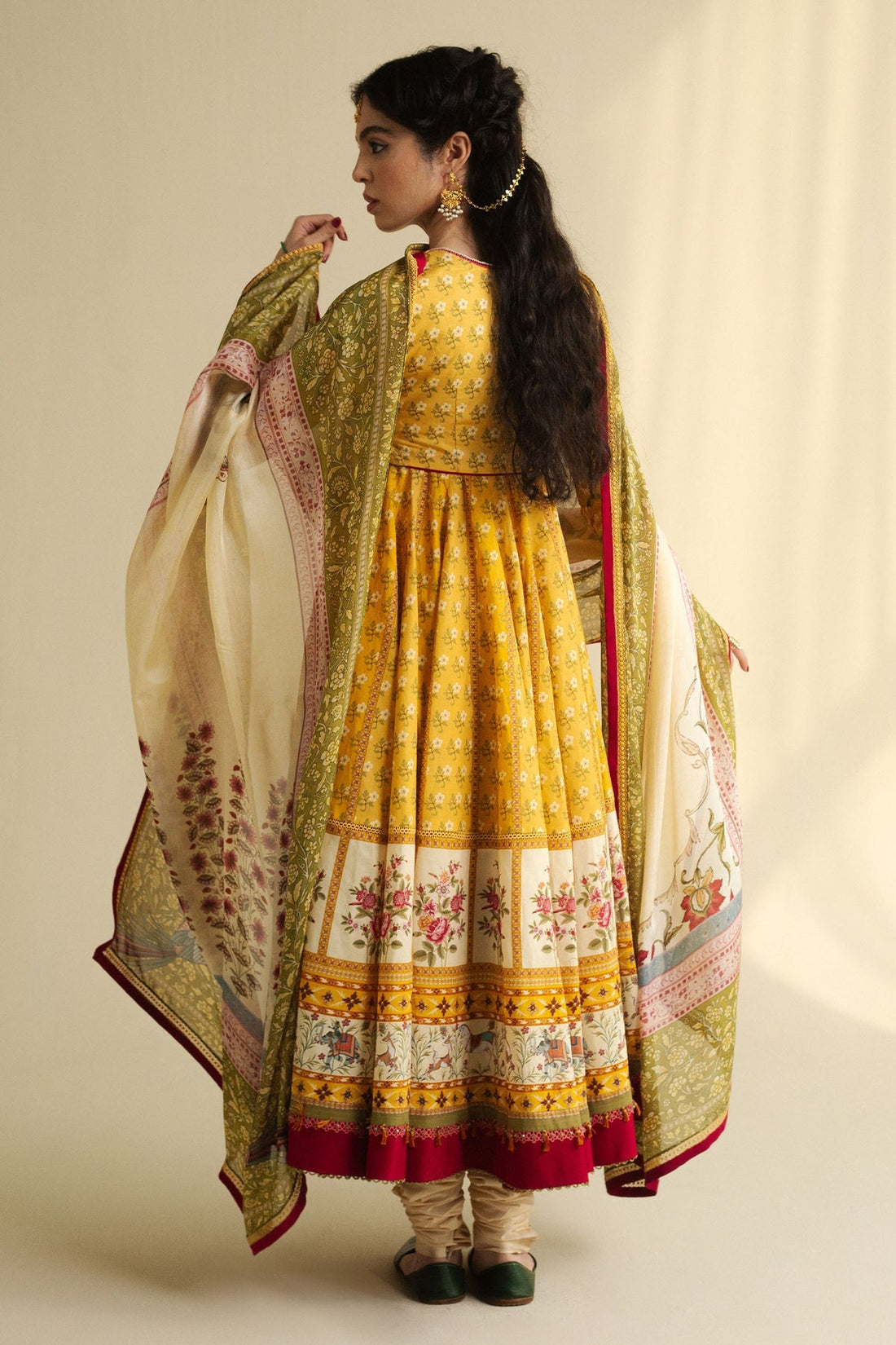 Zara Shahjahan | Anarkali 25 | Amaltas-D3 - by Libasekhas UK - Registered Vendor of : Zara Shahjahan - 100% Original Designer Dress