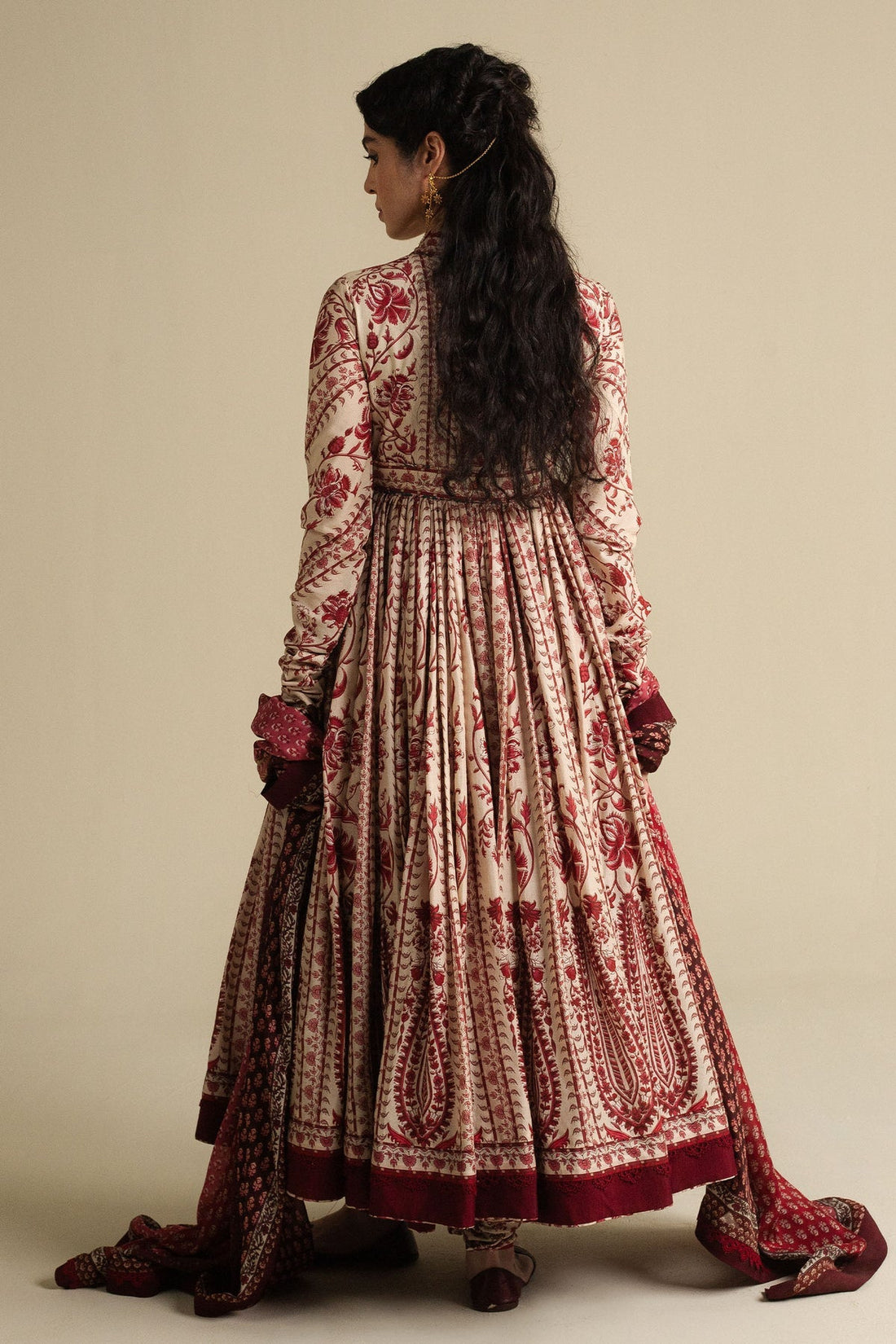 Zara Shahjahan | Anarkali 25 | Kashmiri-D1 - by Libasekhas UK - Registered Vendor of : Zara Shahjahan - 100% Original Designer Dress