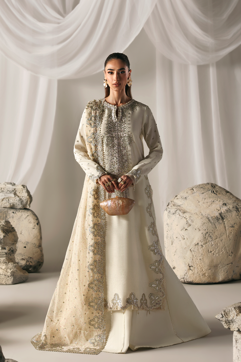 Emaan Adeel | Serein Luxe Silk | MISTY DAWN - by Libasekhas UK - Registered Vendor of : Emaan Adeel - 100% Original Designer Dress