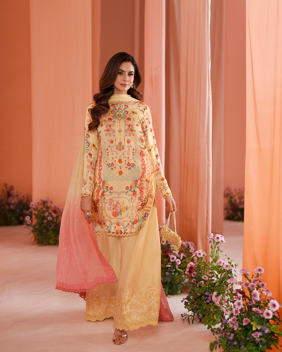 Faiza Saqlain | Roim Silk Edit | Resal - by Libasekhas UK - Registered Vendor of : Faiza Saqlain - 100% Original Designer Dress