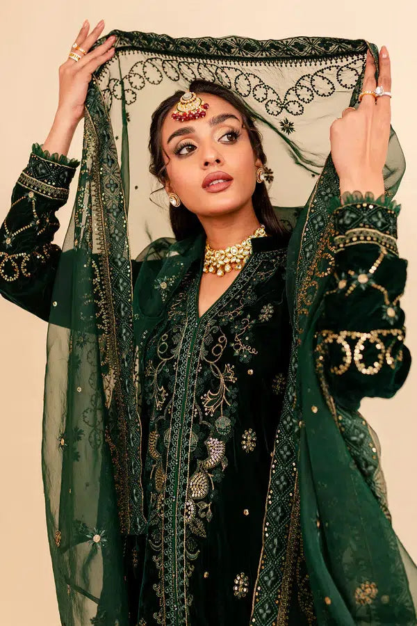 Nureh | Shades of Winter | Ratan - by - Libasekhas UK - Registered Vendor of : Nureh - 100% Original Designer Dresss
