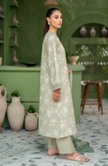 Seran | Artisan Lawn 25 | PISTACHE - by - Libasekhas UK - Registered Vendor of : Seran - 100% Original Designer Dresss