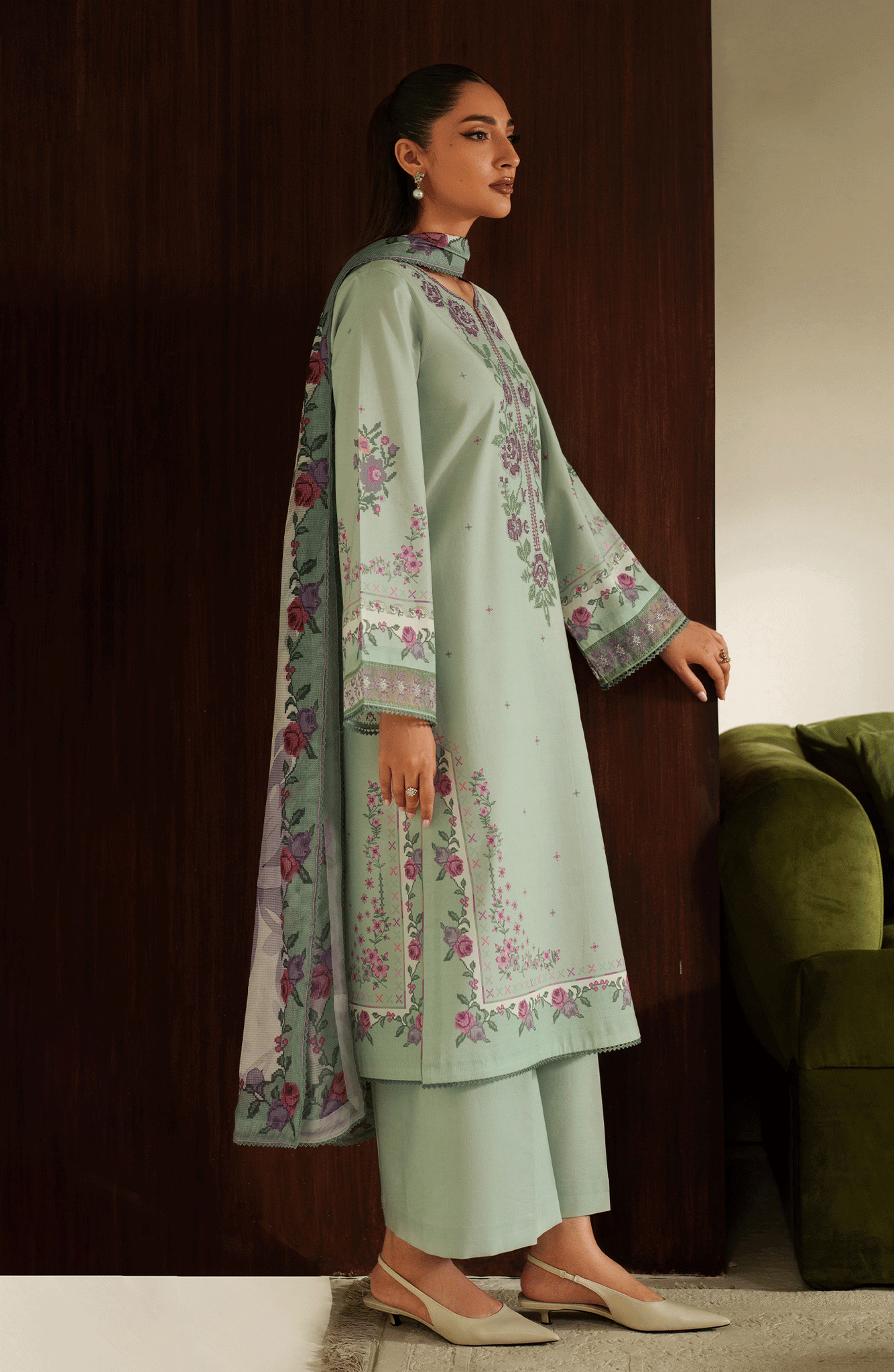 Seran | Ilara Cambric | AVELINE - by Libasekhas UK - Registered Vendor of : Seran - 100% Original Designer Dress