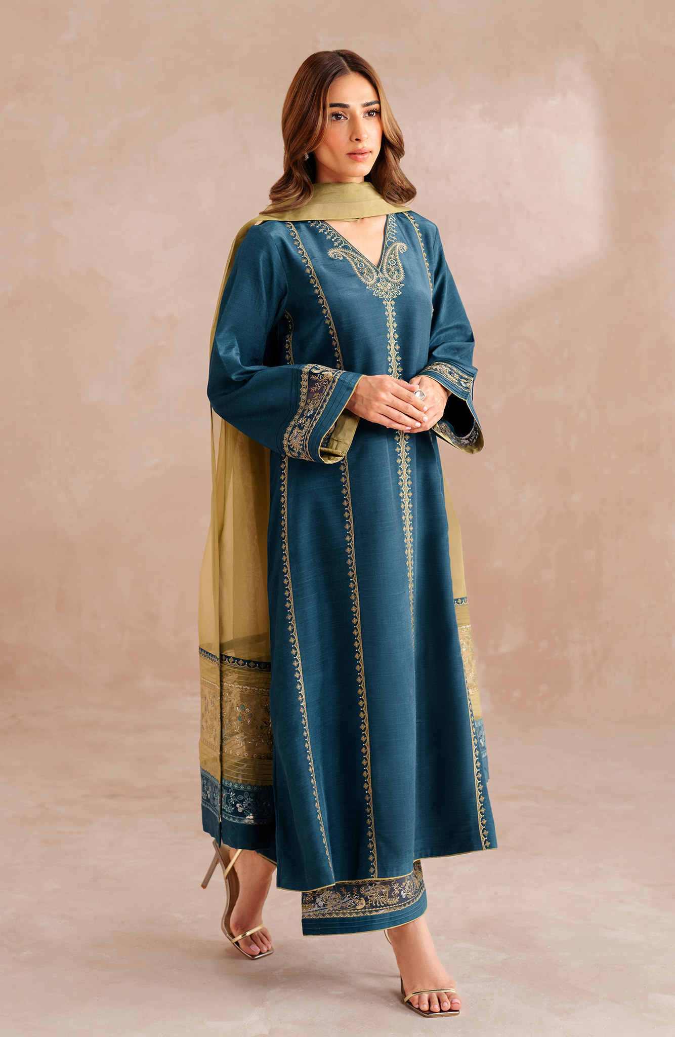 Seran | Eid Luxe Pret 25 | AURIC - by - Libasekhas UK - Registered Vendor of : Seran - 100% Original Designer Dresss