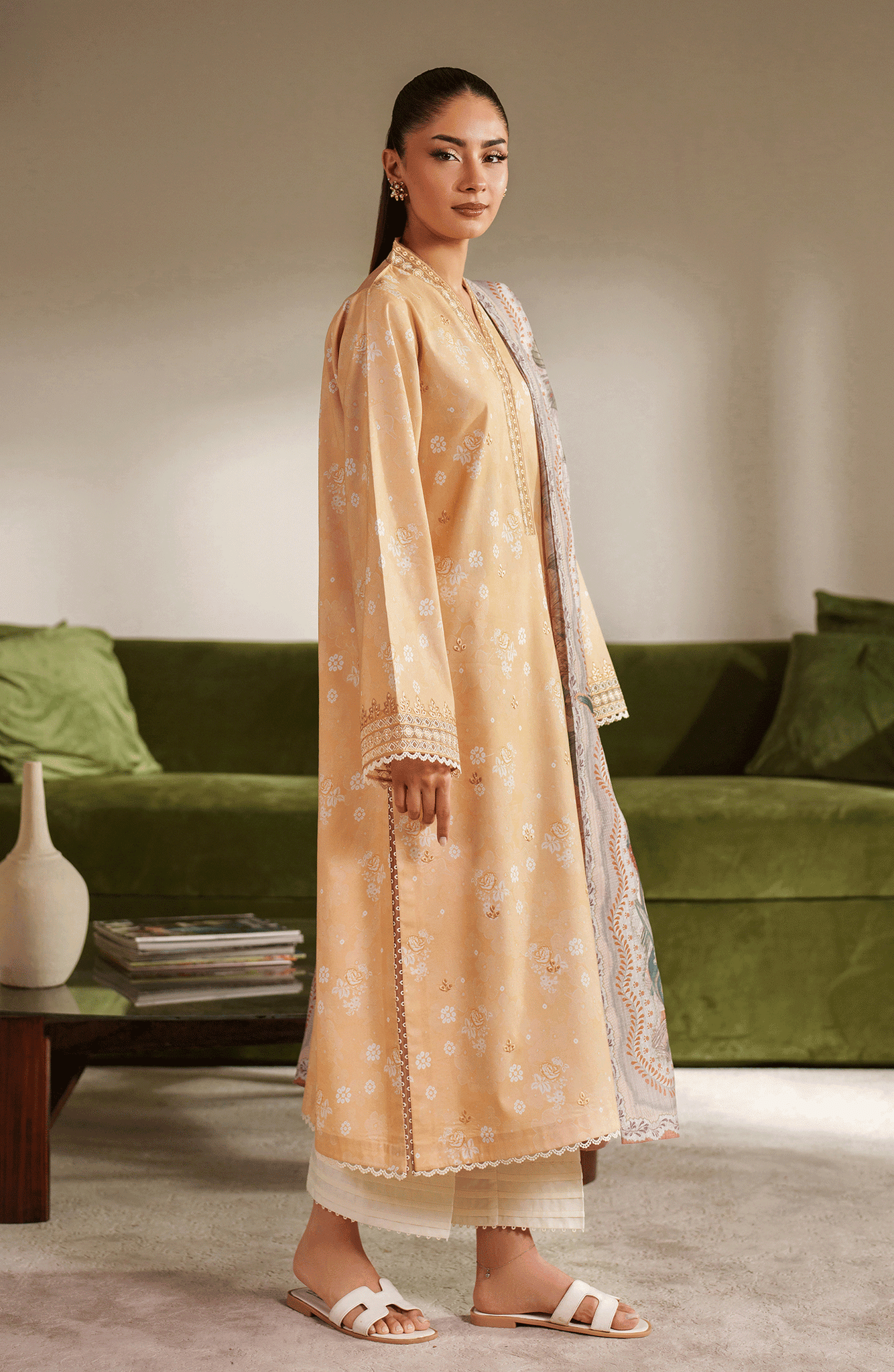 Seran | Ilara Cambric | SOLARIA - by Libasekhas UK - Registered Vendor of : Seran - 100% Original Designer Dress