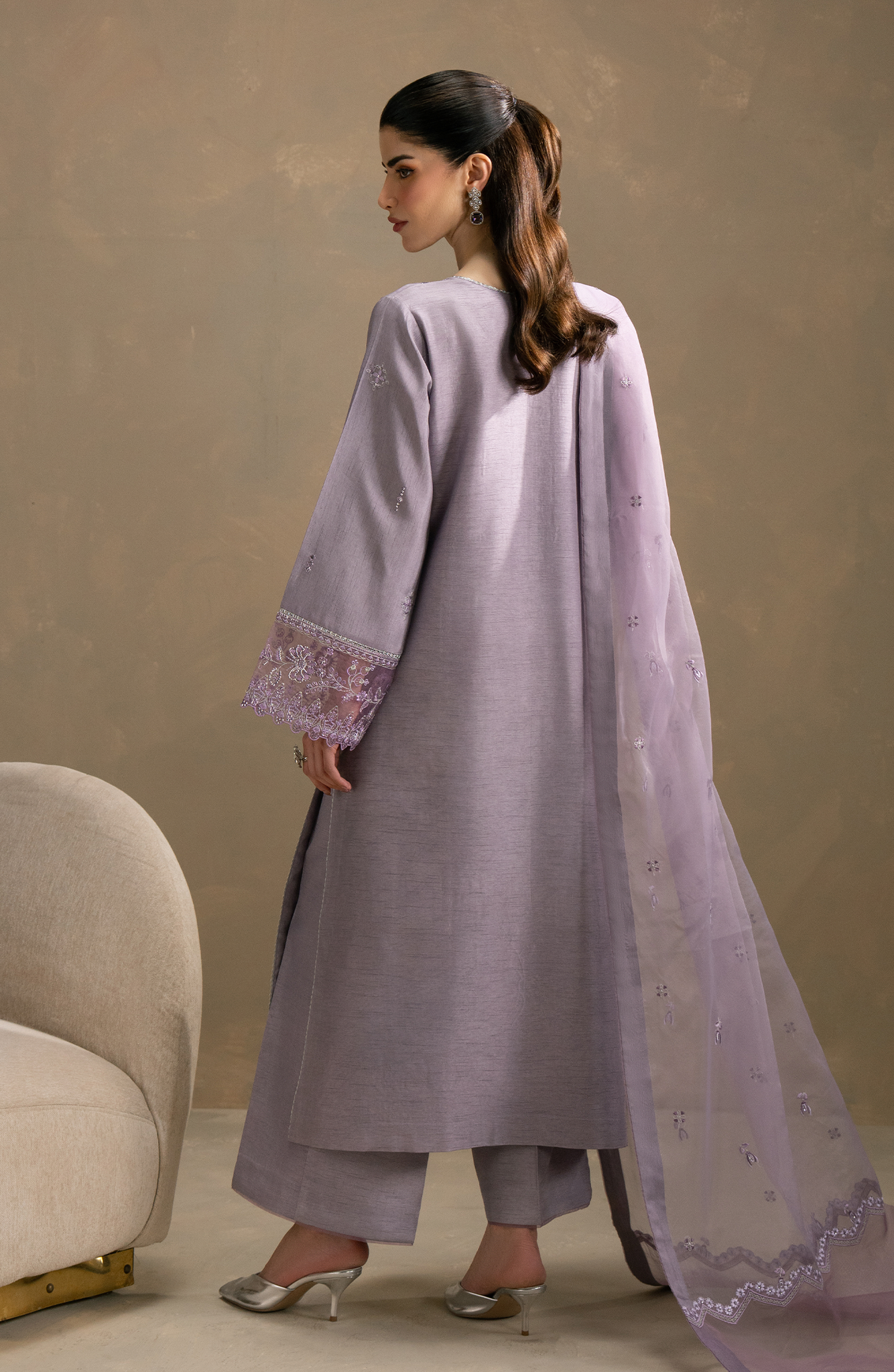 Seran | Lumiere RTW Eid 26 | Lila - by Libasekhas UK - Registered Vendor of : Seran - 100% Original Designer Dress