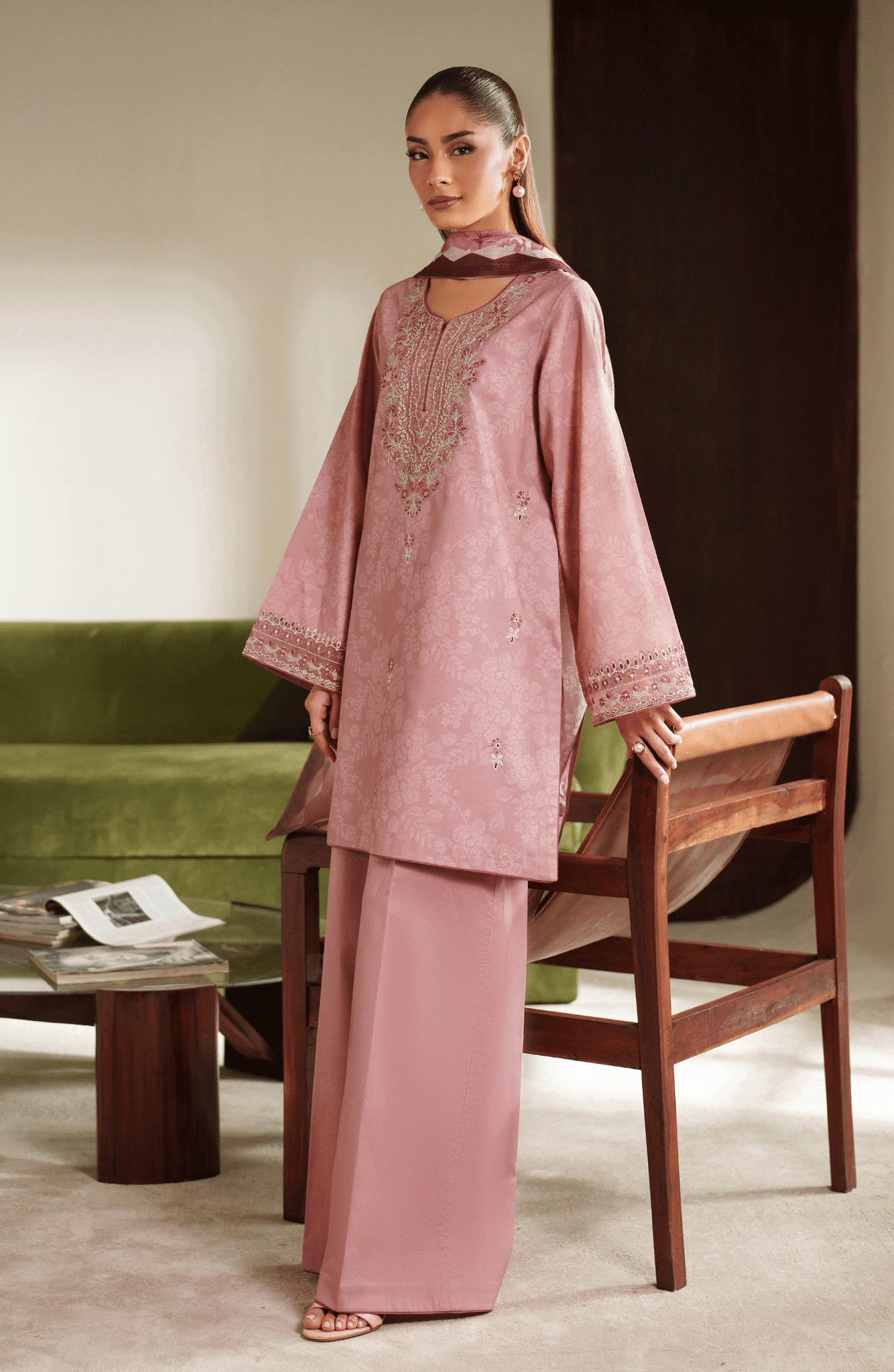 Seran | Ilara Cambric | ELANORA - by Libasekhas UK - Registered Vendor of : Seran - 100% Original Designer Dress