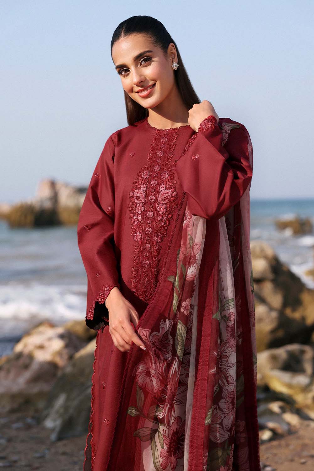 Seran | Afsanah Lawn 25 | MEHRU - by - Libasekhas UK - Registered Vendor of : Seran - 100% Original Designer Dresss