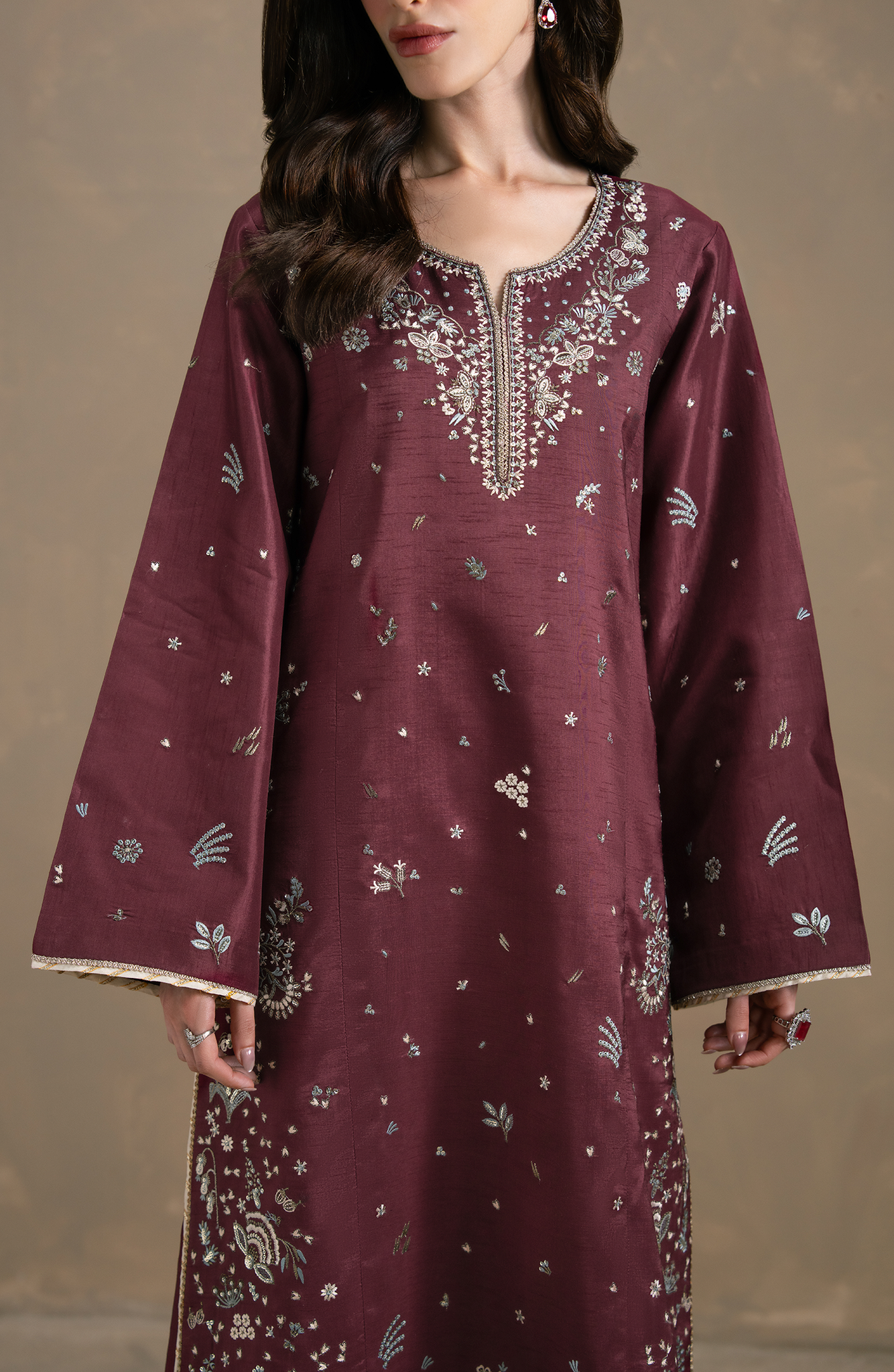Seran | Lumiere RTW Eid 26 | Rouge - by Libasekhas UK - Registered Vendor of : Seran - 100% Original Designer Dress