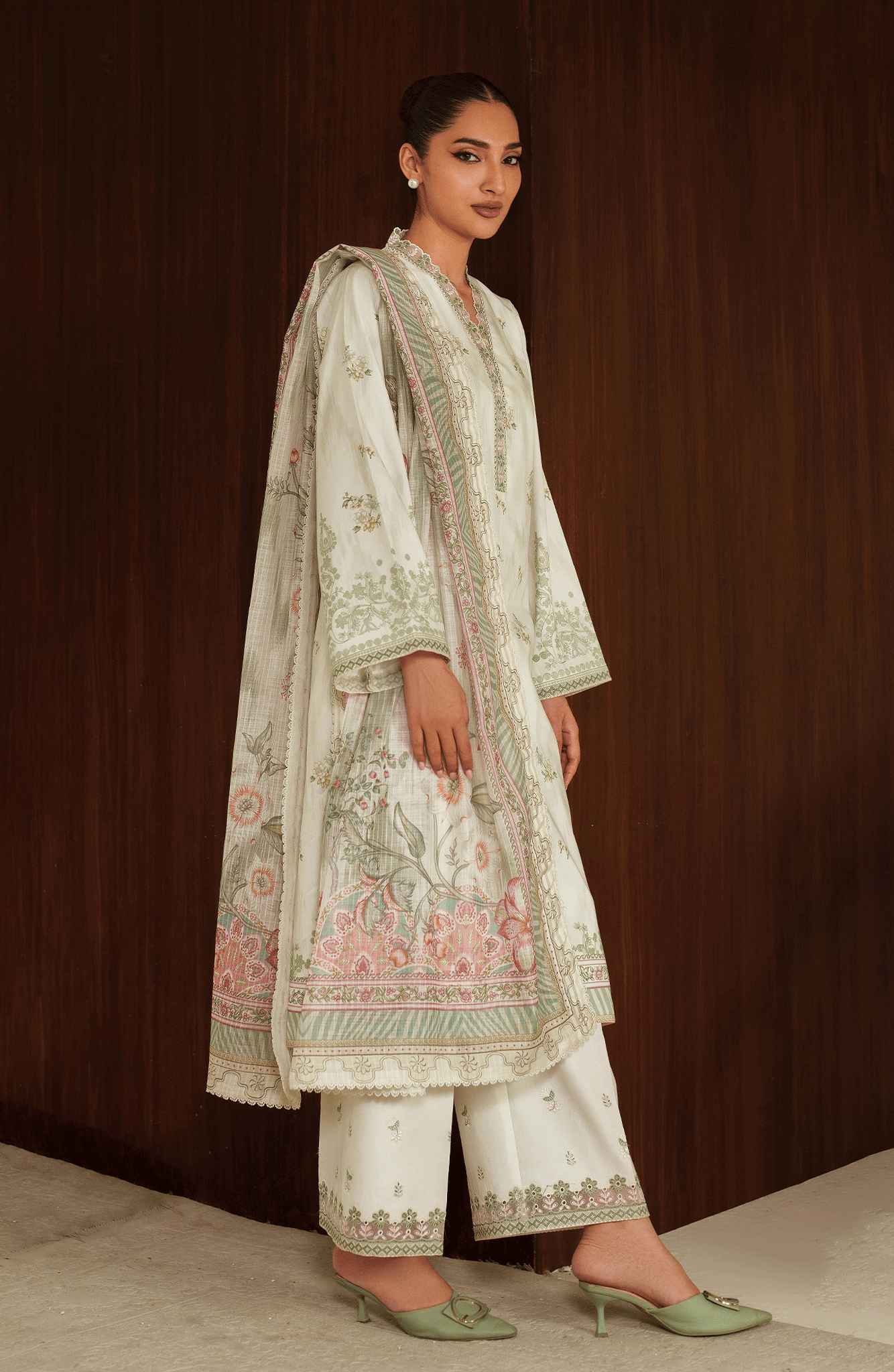 Seran | Ilara Cambric | ELVERRA - by Libasekhas UK - Registered Vendor of : Seran - 100% Original Designer Dress