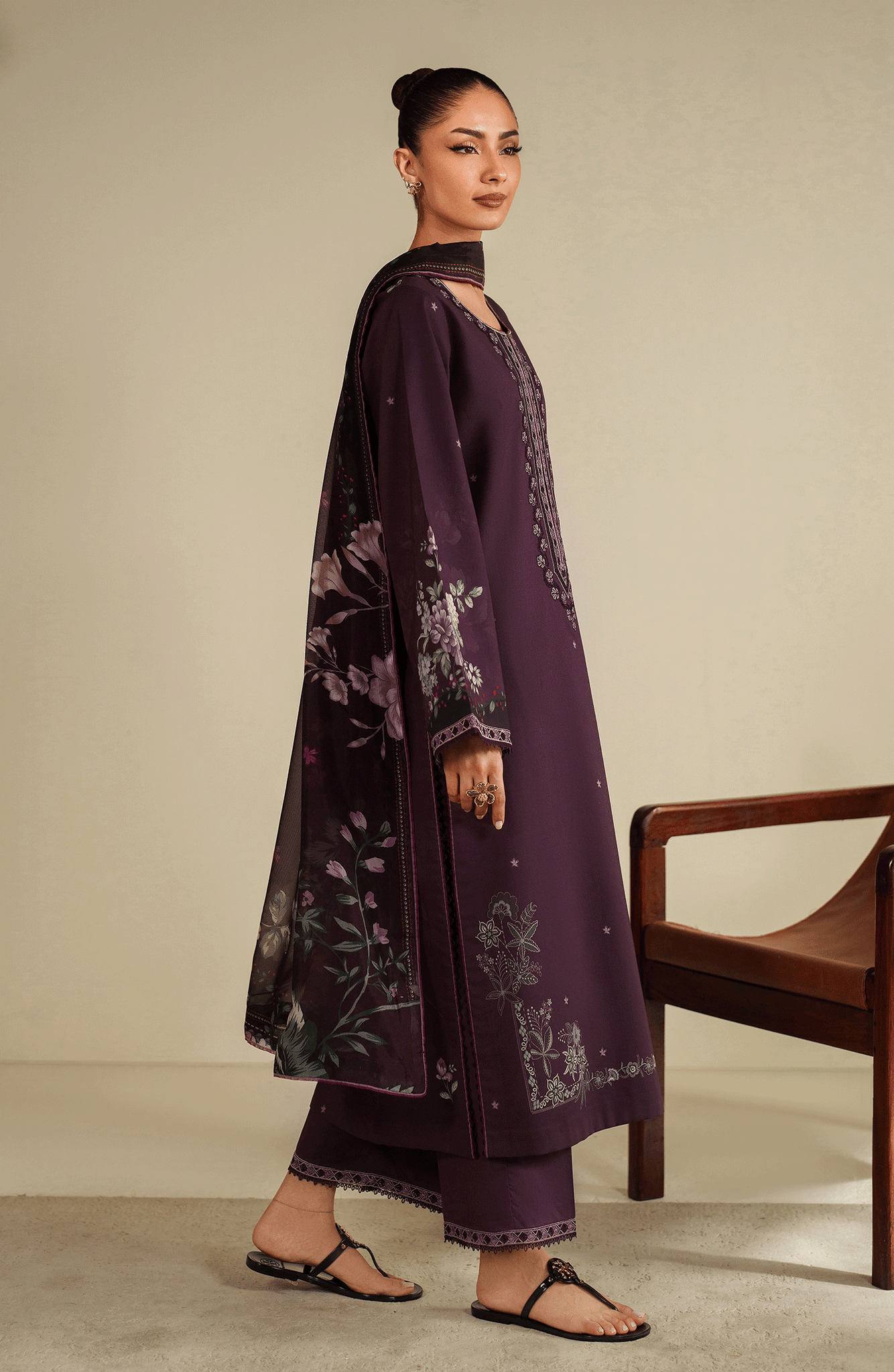 Seran | Ilara Cambric | PLUMORA - by Libasekhas UK - Registered Vendor of : Seran - 100% Original Designer Dress