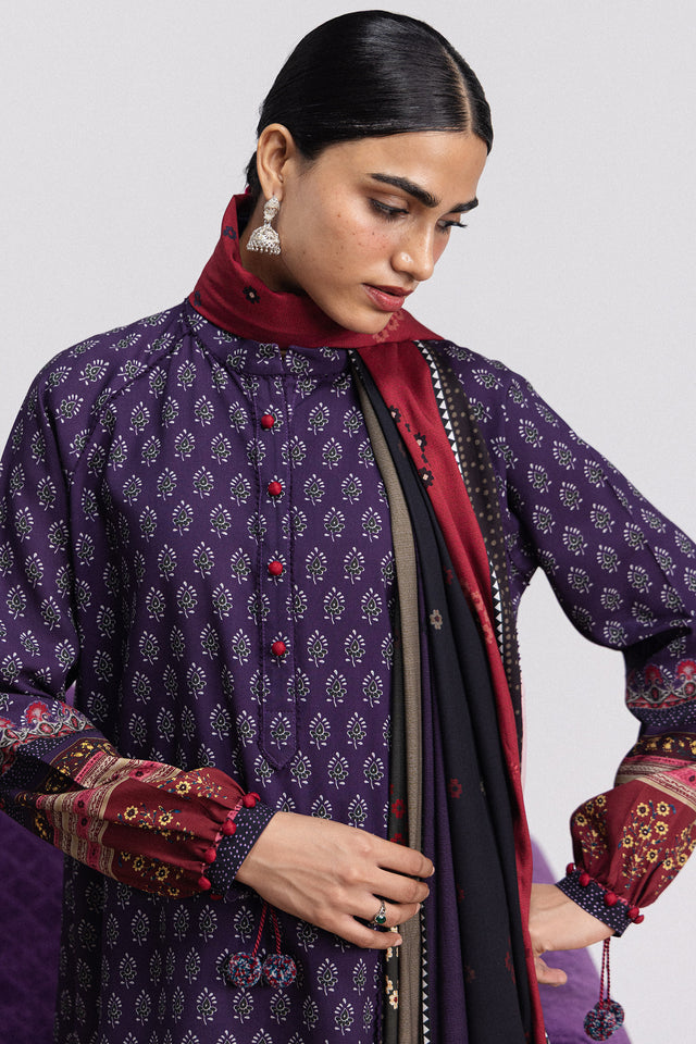 Zara ShahJahan | Coco Prints Winter 26 | Anika-3B - by Libasekhas UK - Registered Vendor of : Zara ShahJahan - 100% Original Designer Dress
