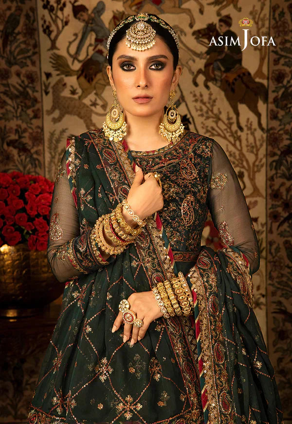 Asim Jofa | Velvet Festive 23 | AJVF-11 - by - Libasekhas UK - Registered Vendor of : Asim Jofa - 100% Original Designer Dresss