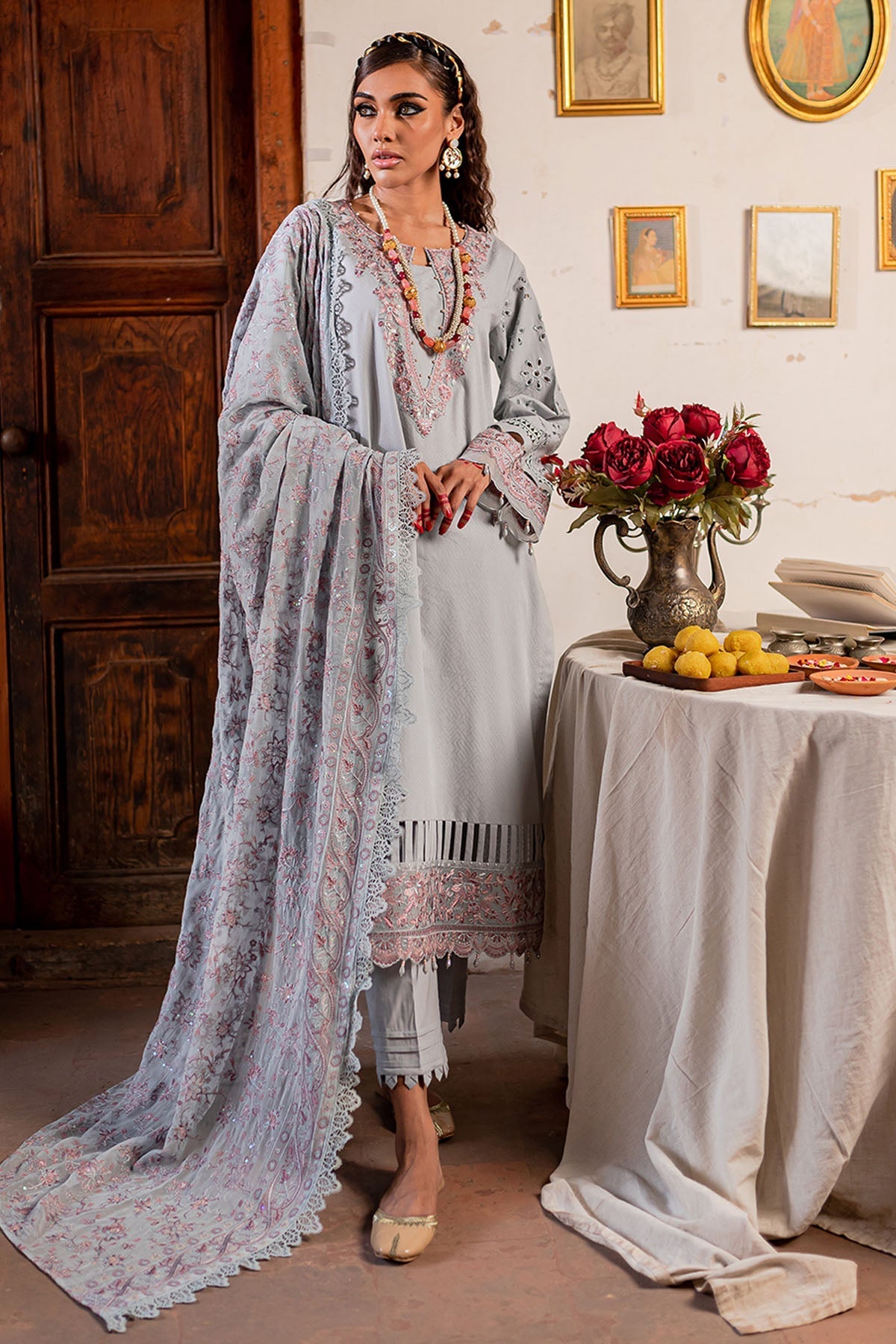 Nureh | Maya Lawn | NS-79 - by - Libasekhas UK - Registered Vendor of : Nureh - 100% Original Designer Dresss
